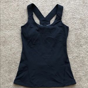 Crane&Lion workout tank top black 2